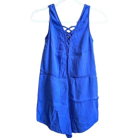 La Hearts Pants - LA HEARTS tank top cross cross v neck romper in women’s size XS